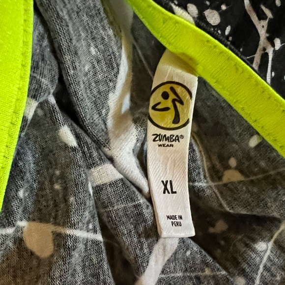 Paint Splatter Zumba Top - Picture 5 of 5